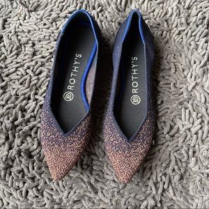 Rothy’s Midnight Metallic Points